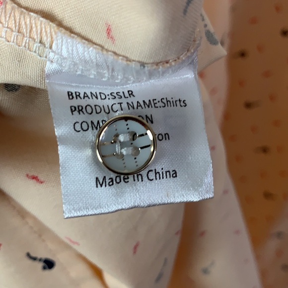 SSLR Button Down Short Sleeve Shirt XL - Picture 10 of 10